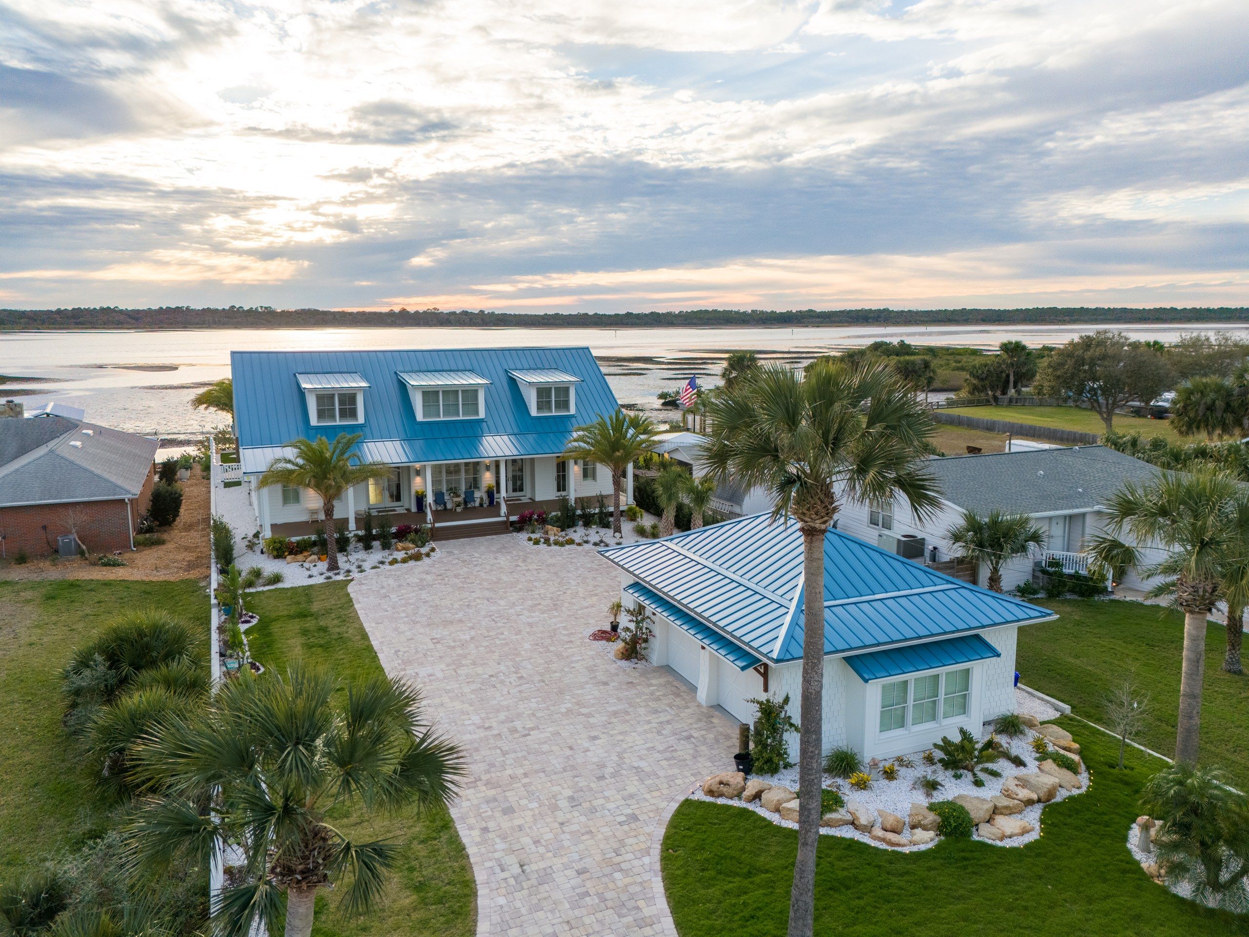 Tidewater Residence, aerial photograph 17, architectural photography by MBJR Creative