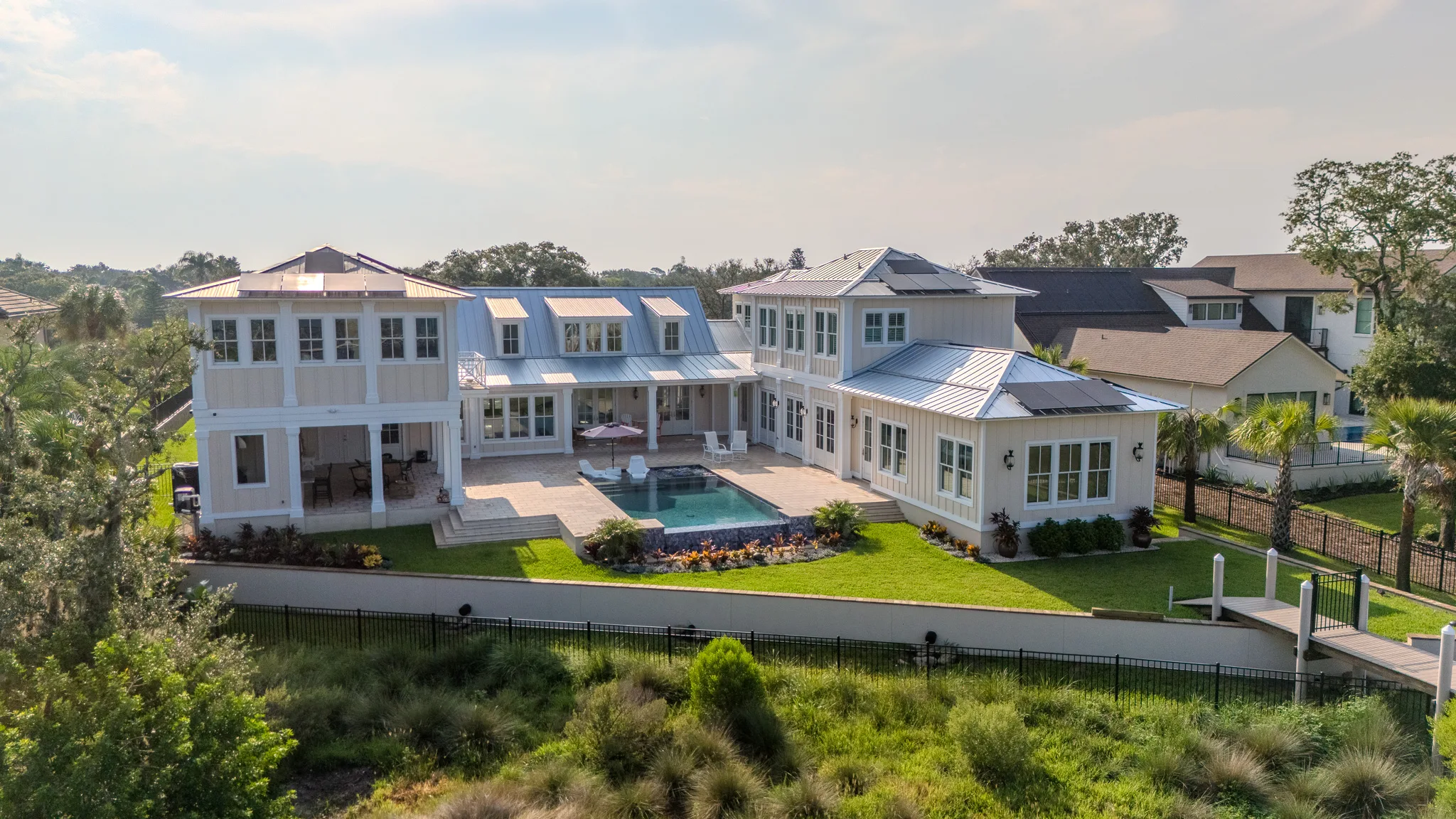 A low-country home on the salt marsh at Butler Beach, St. Augustine