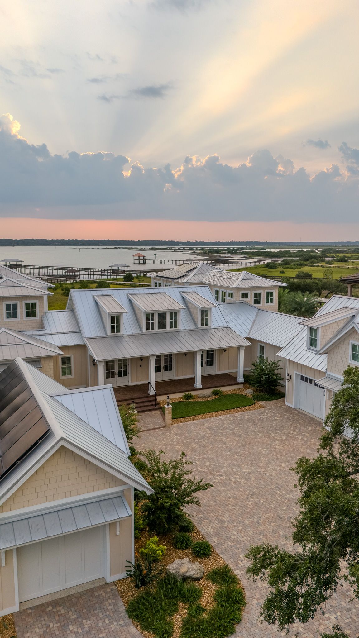 Marshfront Residence, aerial photograph 20, architectural photography by MBJR Creative